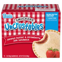 Order Acme Smucker S Uncrustables Peanut Butter Strawberry Jam